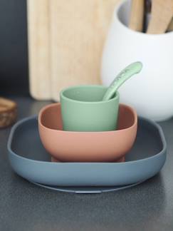 -Set vaisselle 4 pièces silicone