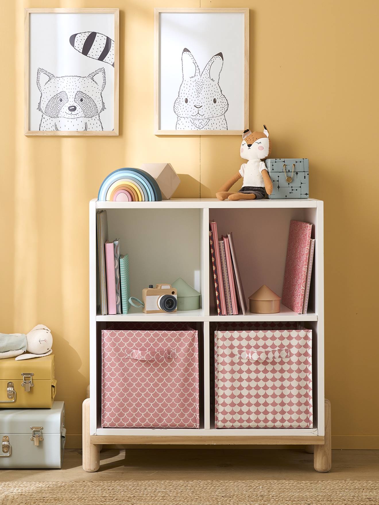 Coffre à jouets - Coffre de rangement pour bébé et enfant