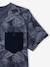 T-shirt motifs graphiques garçon manches courtes anthracite+blanc chiné+bleu ardoise+cannelle+lichen+noix de pécan+terracotta 9 - vertbaudet enfant 