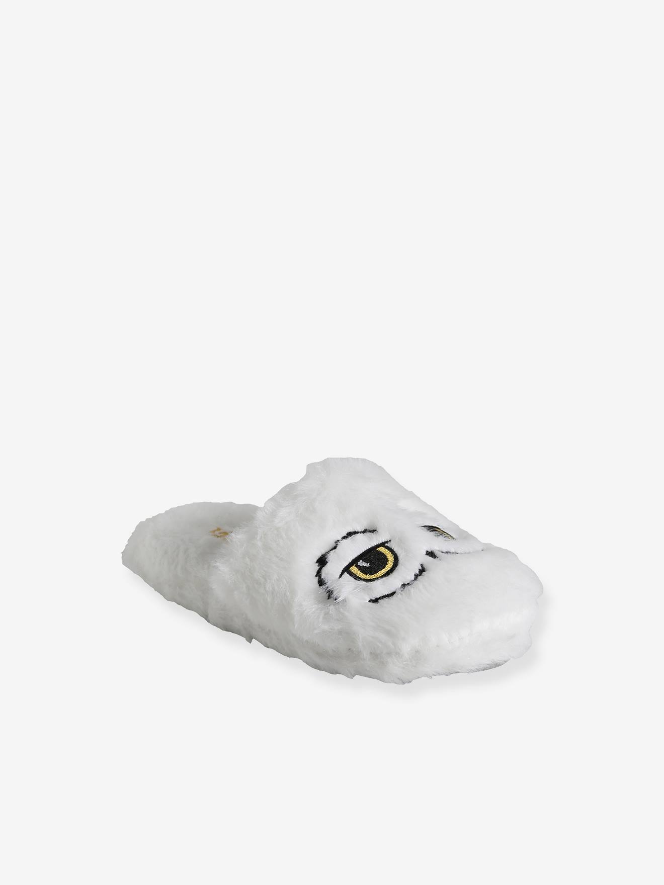 Chaussons fille Harry Potter blanc