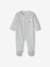 Pyjama bébé mixte velours animal personnalisable beige chiné+gris chiné 13 - vertbaudet enfant 