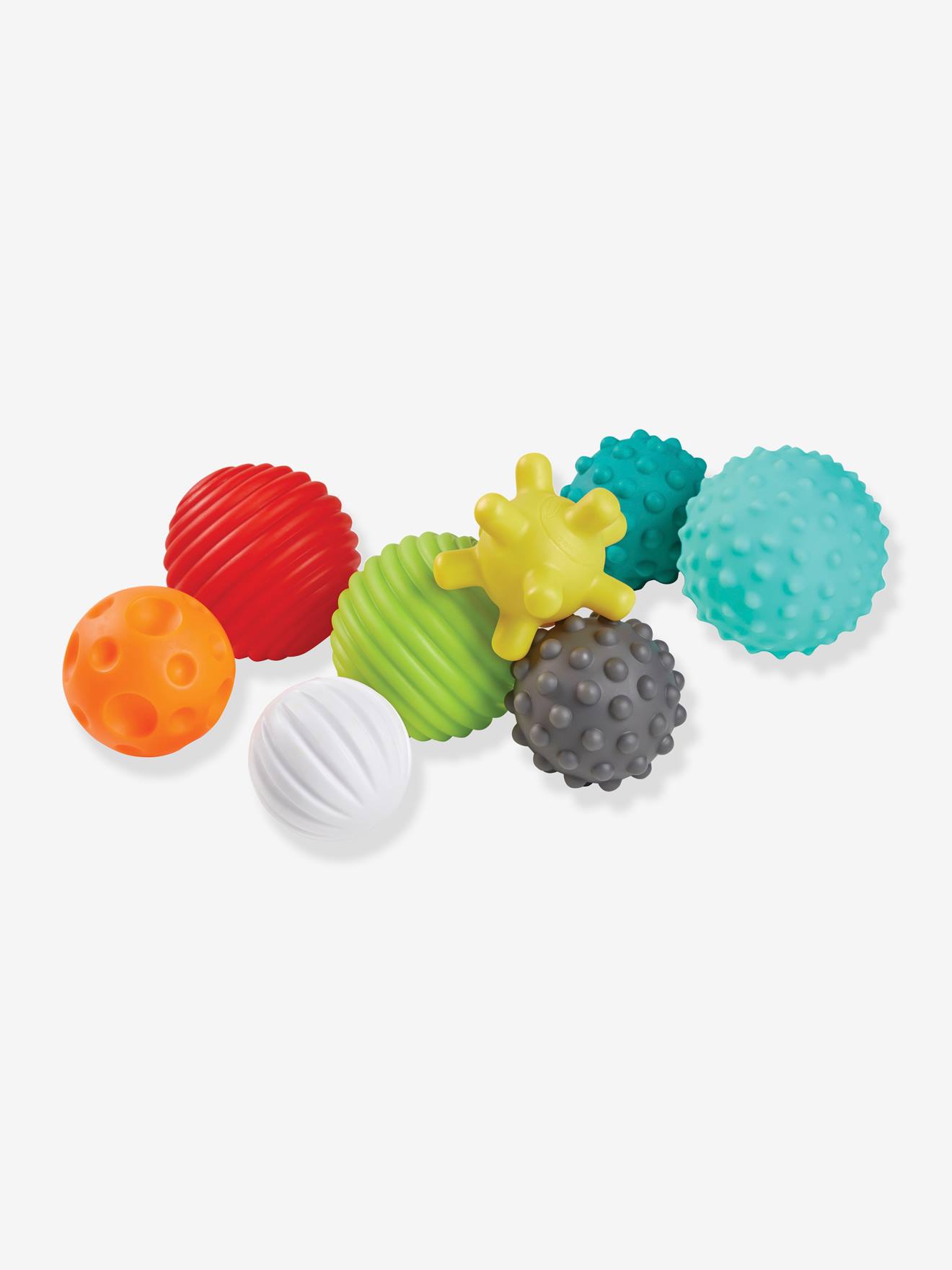 VERTBAUDET Grand Coffret sensoriel en Plastique Souple Blanc TU