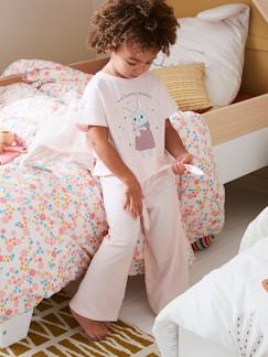 Pyjama large fille lapin  - vertbaudet enfant