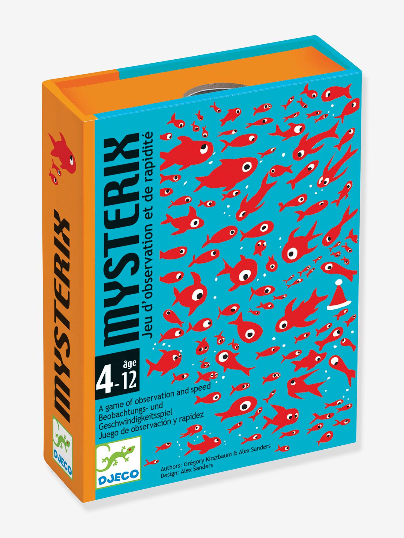 Jeu de cartes Mysterix DJECO bleu