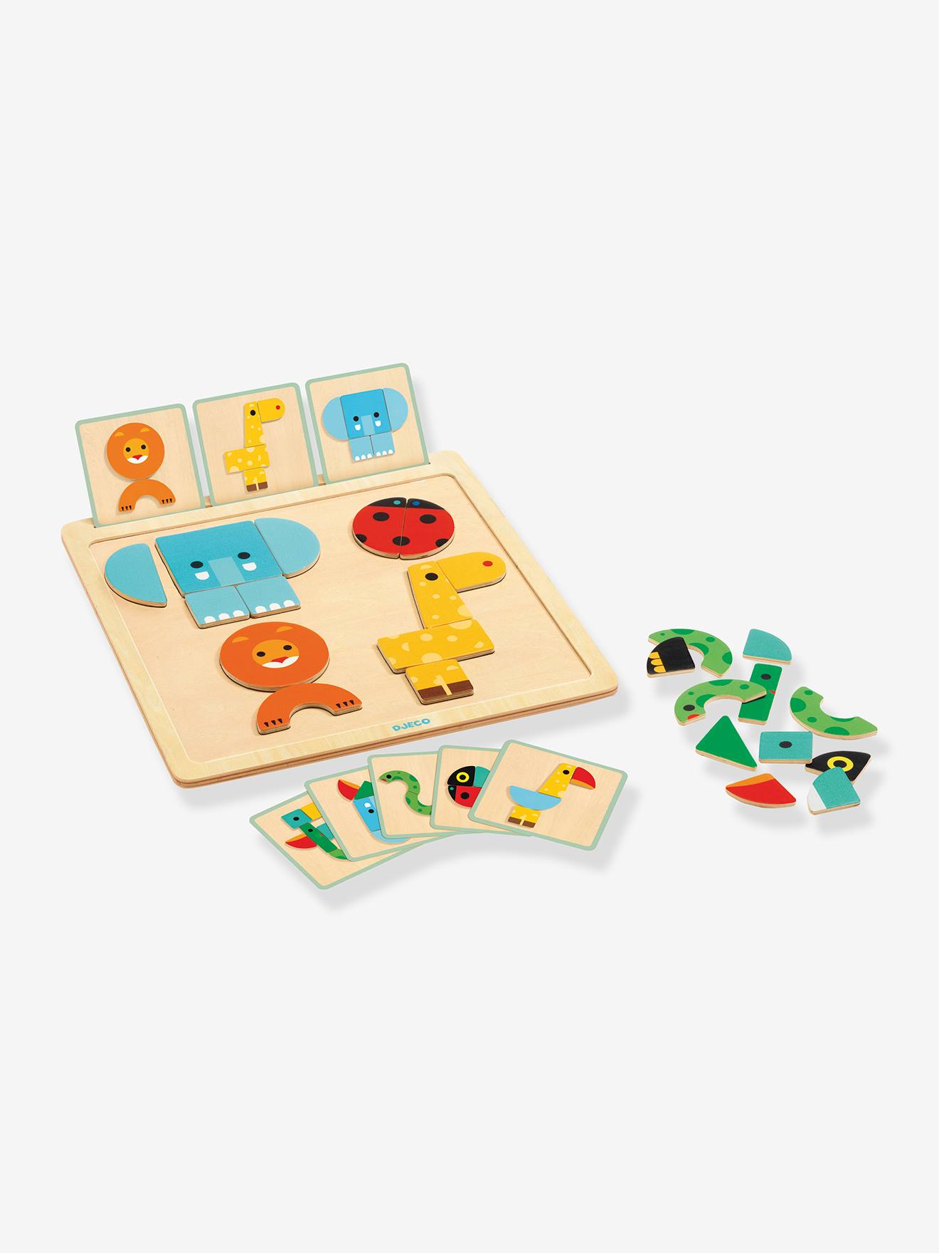 Jeu magnétique GeoBasic DJECO blanc