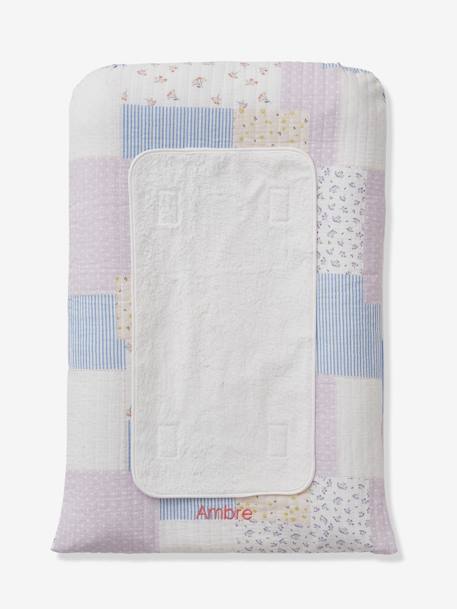 Vertbaudet - Matelas à langer personnalisable COTTAGE multicolore
