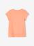 Tee-shirt à message Basics fille bleu ciel+corail+fraise+marine+rose bonbon+rouge+vanille+vert sapin 6 - vertbaudet enfant 