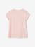 T-shirt de sport Basics fille rayures irisées placées écru+lilas+rose poudré 15 - vertbaudet enfant 