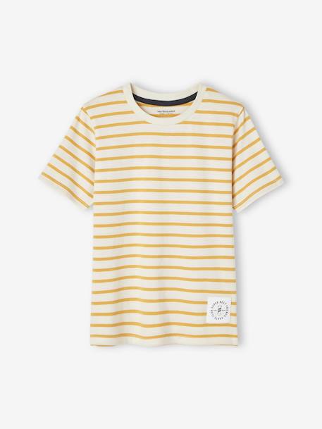 Garçon-T-shirt garçon rayé manches courtes
