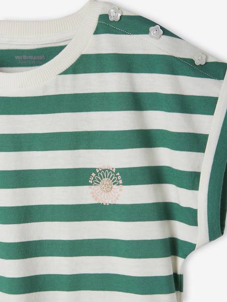Tee-shirt bleu Stitch fille (3-12A
