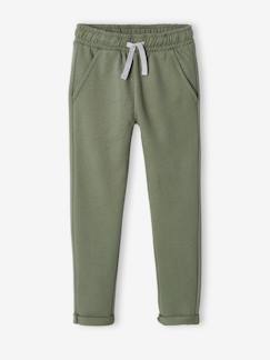 Pantalon garçon jogger en molleton   - vertbaudet enfant