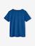 T-shirt team sport Basics garçon bleu roi+gris chiné 4 - vertbaudet enfant 