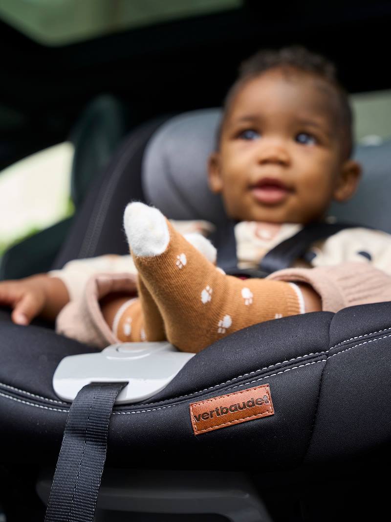 Siègeauto rotatif isofix ISize Spiro groupe 0+/1 VERTBAUDET lot noir