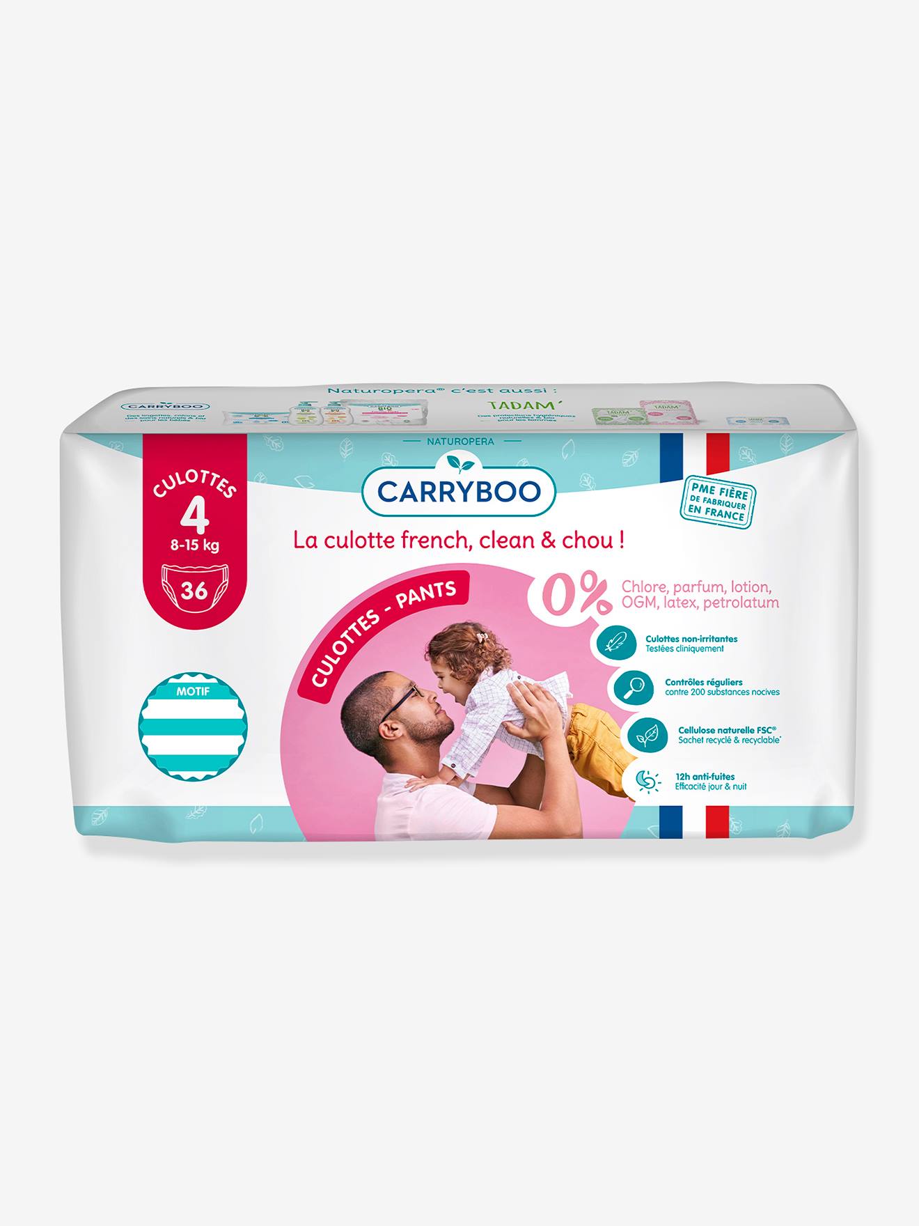 Carryboo 160 Culottes Ecologiques Taille 6 (16-30kg) – Fabriquées