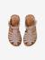 Sandales cuir fille sable 7 - vertbaudet enfant 