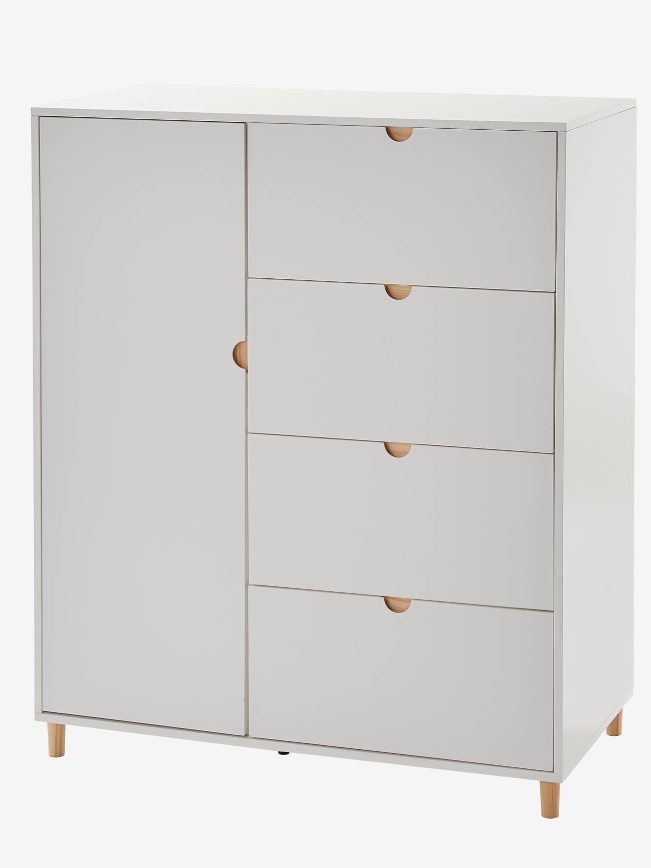 Commode penderie haute SMILE blanc (Vertbaudet) - Image 3