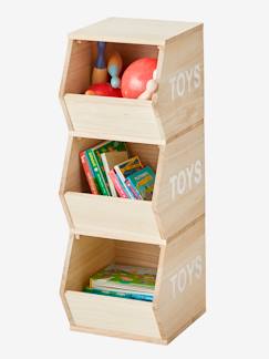 coin lecture-Chambre et rangement-Meuble vertical 3 bacs Toys