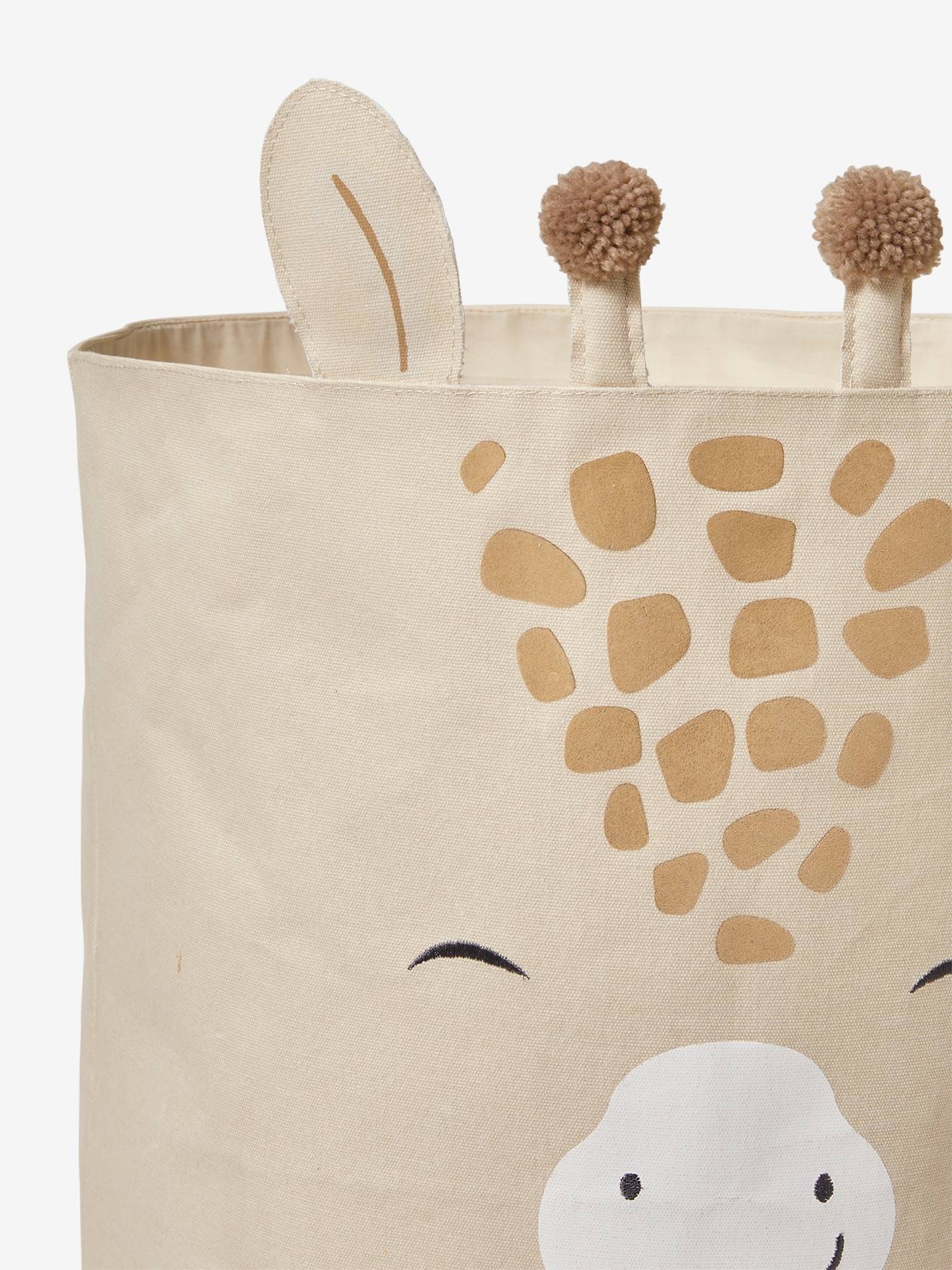 Panier de rangement XL Girafe sable (Vertbaudet) - Image 3