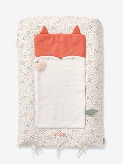 Vêtements bébé et enfants à personnaliser-Matelas à langer FLEURETTES personnalisable