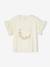 T-shirt motif couronne détails irisés fille écru 4 - vertbaudet enfant 