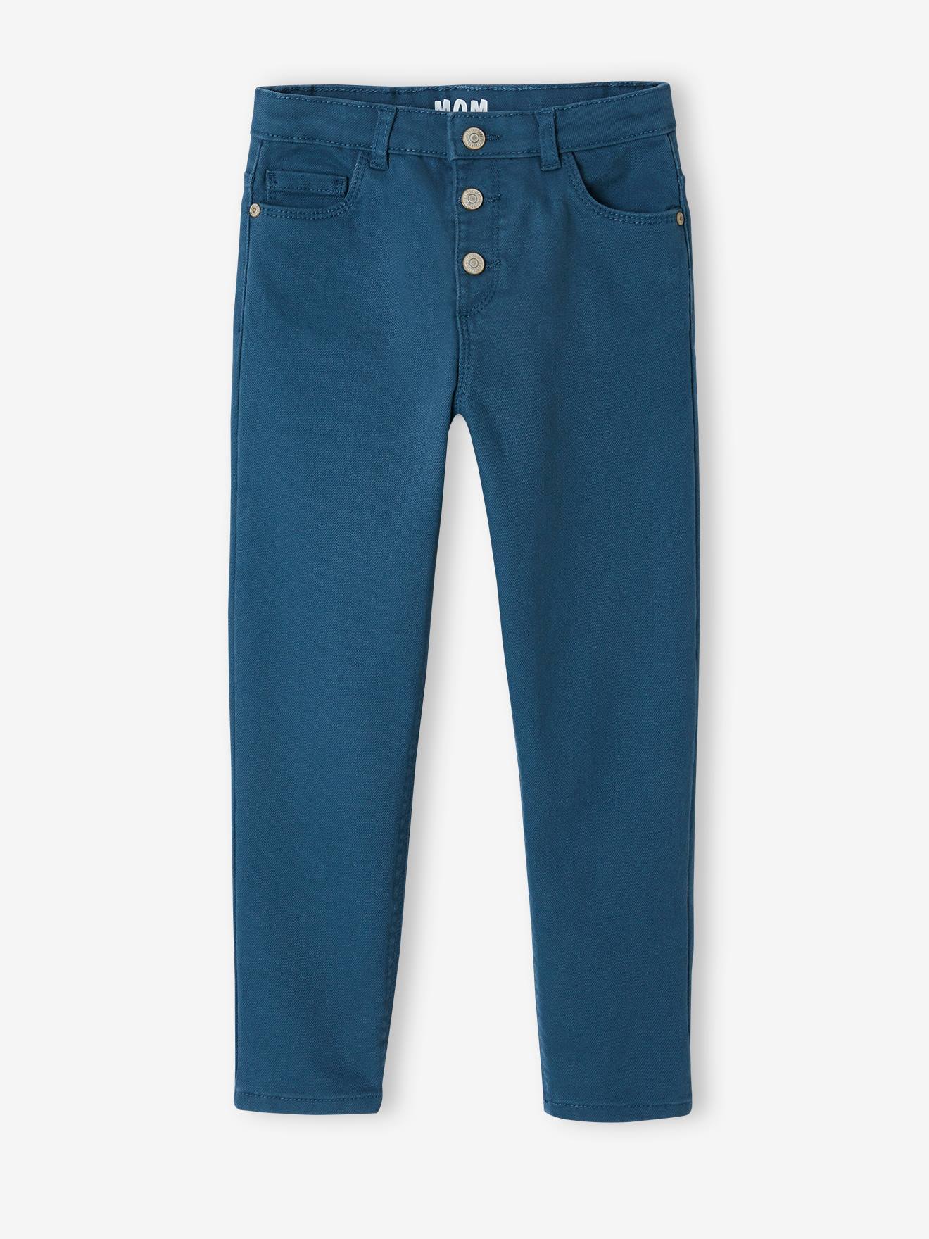 Pantalon Mom MorphologiK Fin fille encre