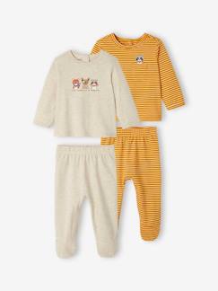 Bébé-Pyjama, surpyjama-Lot de 2 pyjamas en jersey bébé garçon