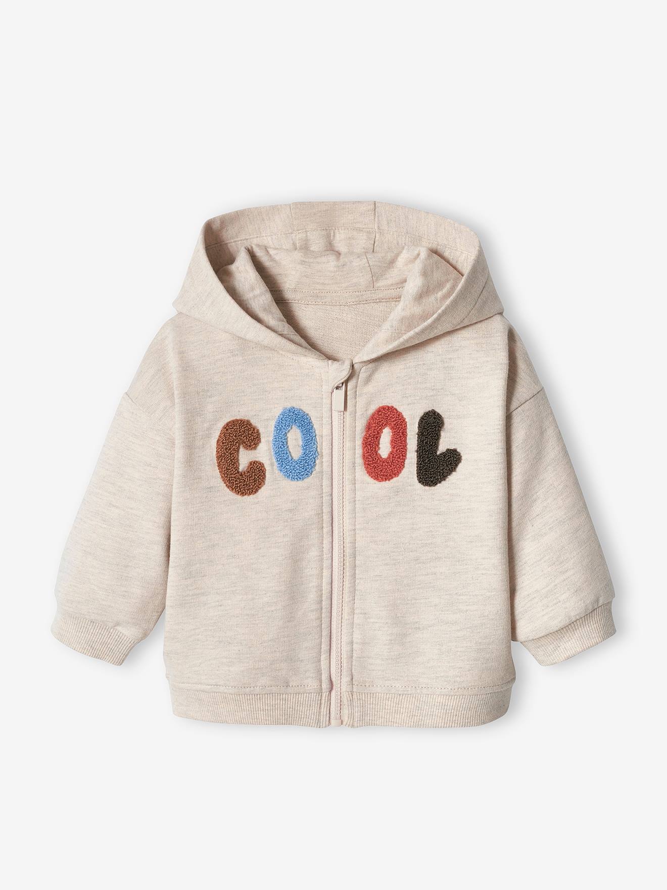 Sweat bb zipp capuche cru 18 €