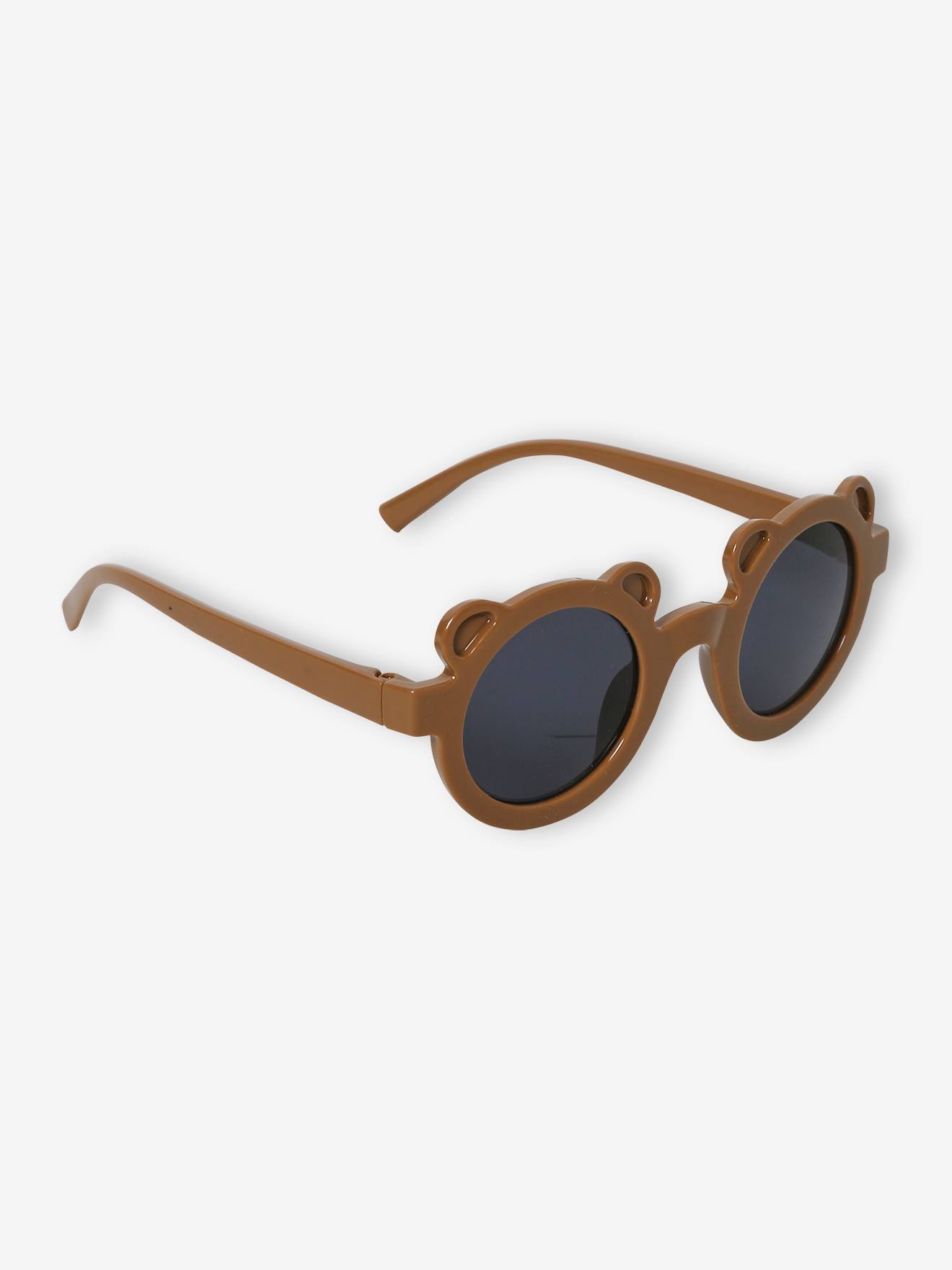 Lunettes ourson bébé caramel