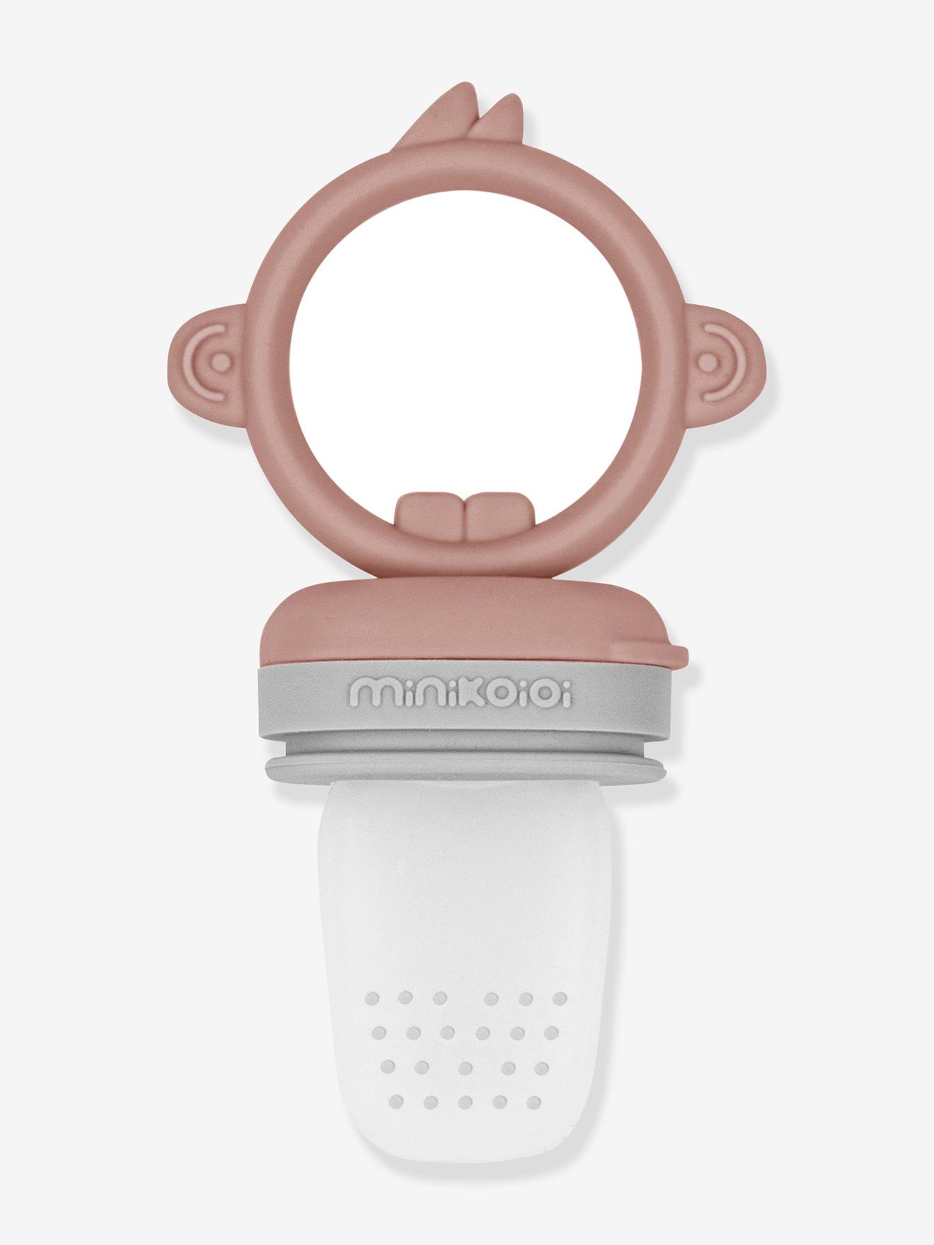 Grignoteur Baby Pulp en silicone cookie/gris (Minikoioi) - Couverture