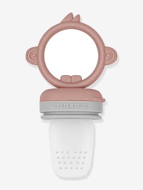 Minikoioi - Grignoteur Baby Pulp en silicone cookie/gris