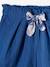Short cérémonie en gaze de coton finitions écailles fille bleu+bleu imprimé+rose nude 3 - vertbaudet enfant 