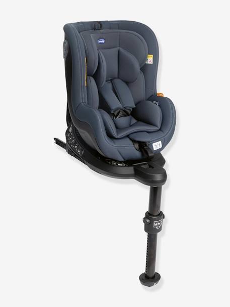 Siège-auto rotatif CHICCO Seat2Fit i-Size 45 à 105 cm, équivalence groupe 0+/1 Black+India ink 17 - vertbaudet enfant 