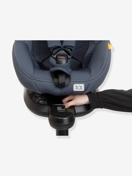 Siège-auto rotatif CHICCO Seat2Fit i-Size 45 à 105 cm, équivalence groupe 0+/1 Black+India ink 22 - vertbaudet enfant 