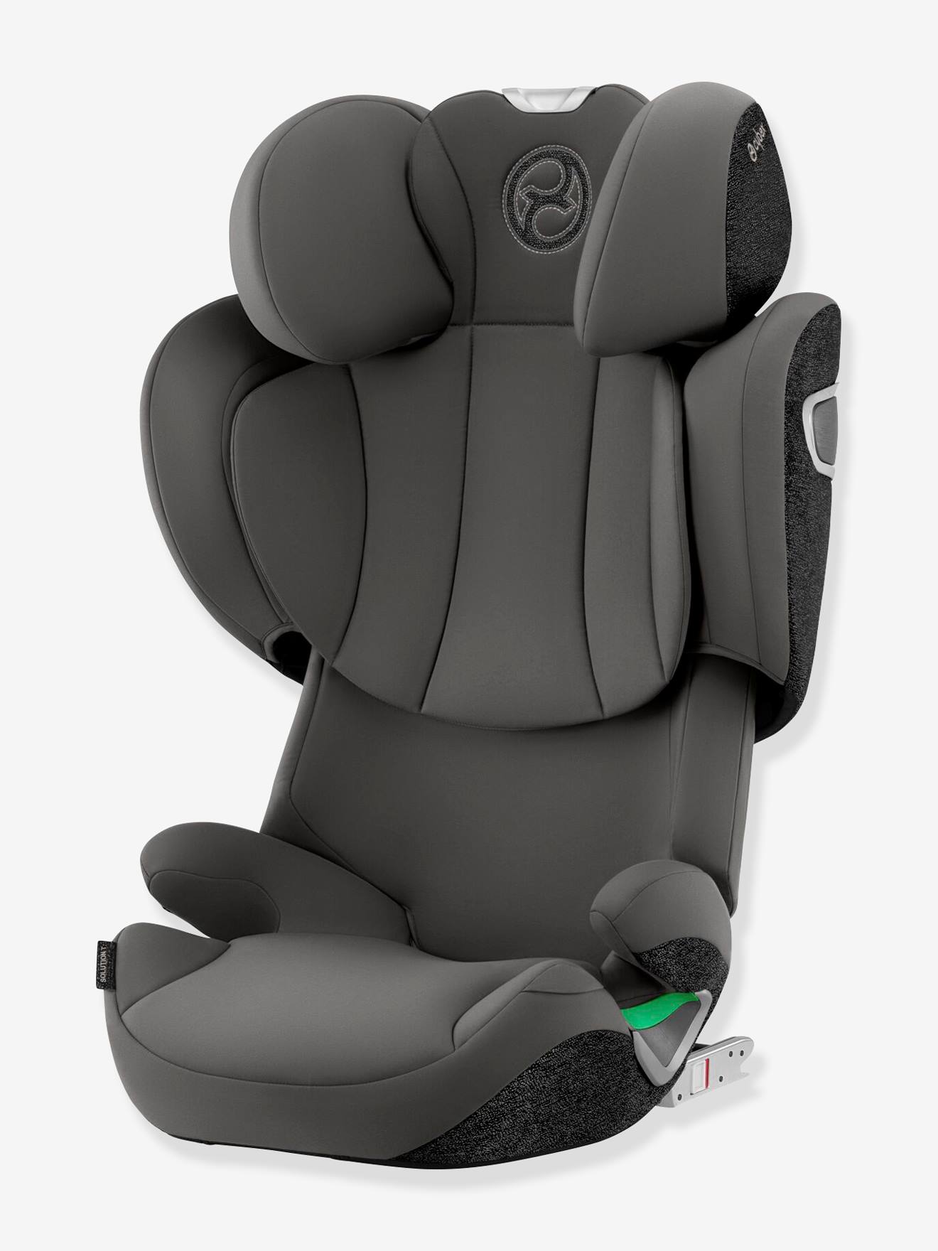 Siège-auto CYBEX Platinum Solution T i-Fix i-Size 100 à 150 cm, équivalence groupe 2/3 mirage grey