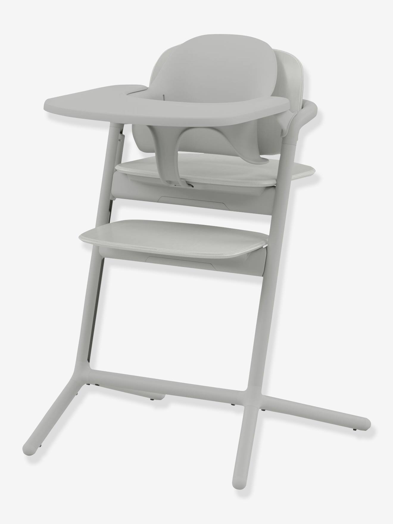 Set 4-en-1 chaise haute évolutive avec transat Cybex Lemo 2 suede grey (Cybex) - Image 1