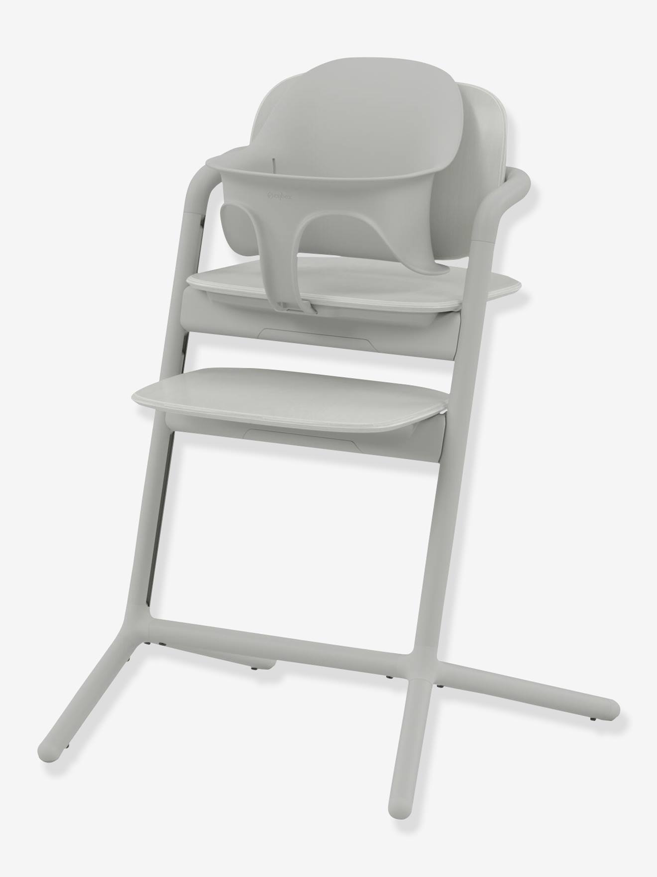Set 4-en-1 chaise haute évolutive avec transat Cybex Lemo 2 suede grey (Cybex) - Image 2