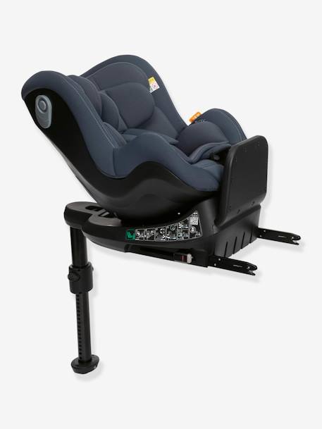 Siège-auto rotatif CHICCO Seat2Fit i-Size 45 à 105 cm, équivalence groupe 0+/1 Black+India ink 18 - vertbaudet enfant 