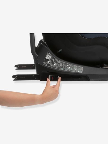 Siège-auto rotatif CHICCO Seat2Fit i-Size 45 à 105 cm, équivalence groupe 0+/1 Black+India ink 20 - vertbaudet enfant 