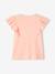 T-shirt à volants fille corail+pêche+vert sauge 5 - vertbaudet enfant 