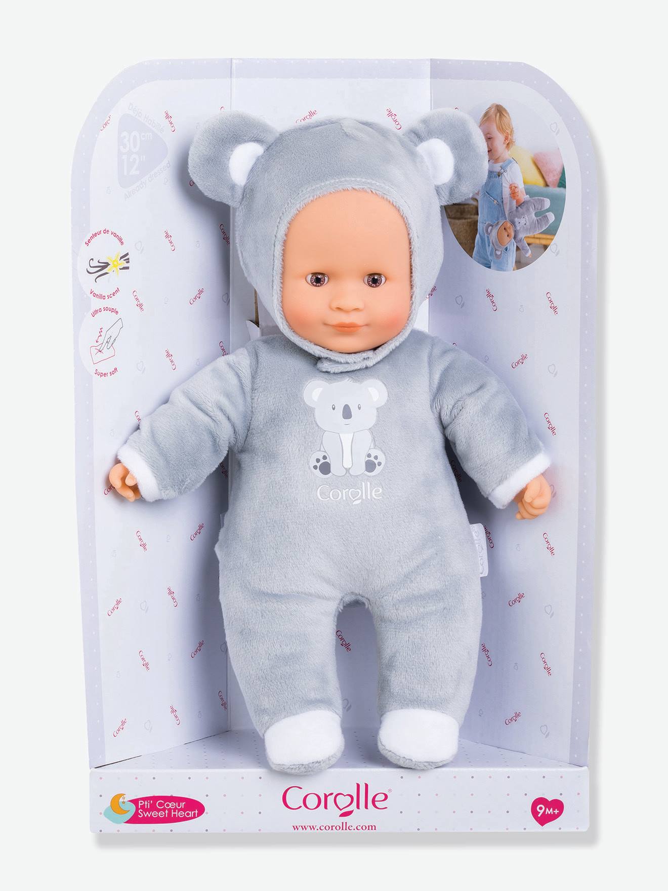 P'tit Coeur Koala - gris (Corolle) - Image 1