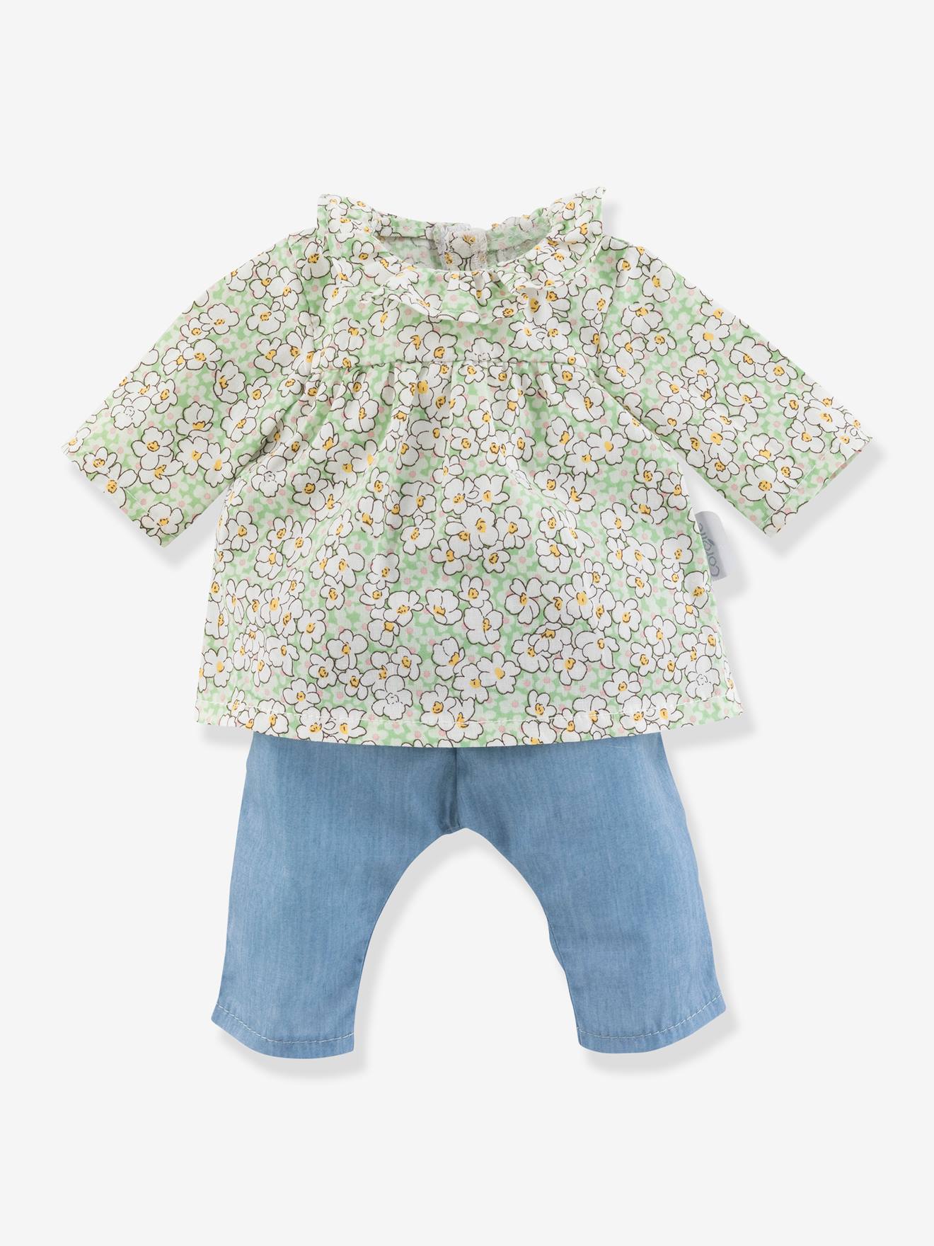 Corolle - Blouse Et Pantalon - Corolle Bleu Jean