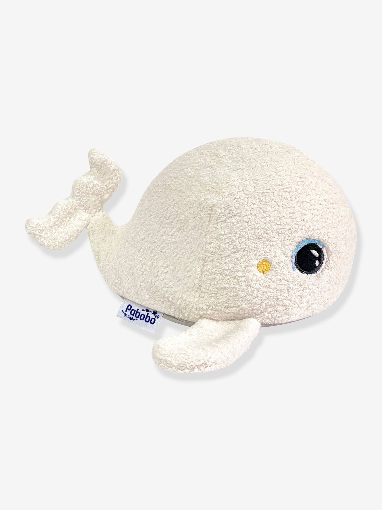 Peluche veilleuse & bruits blancs Beluga blanc (Pabobo) - Image 2