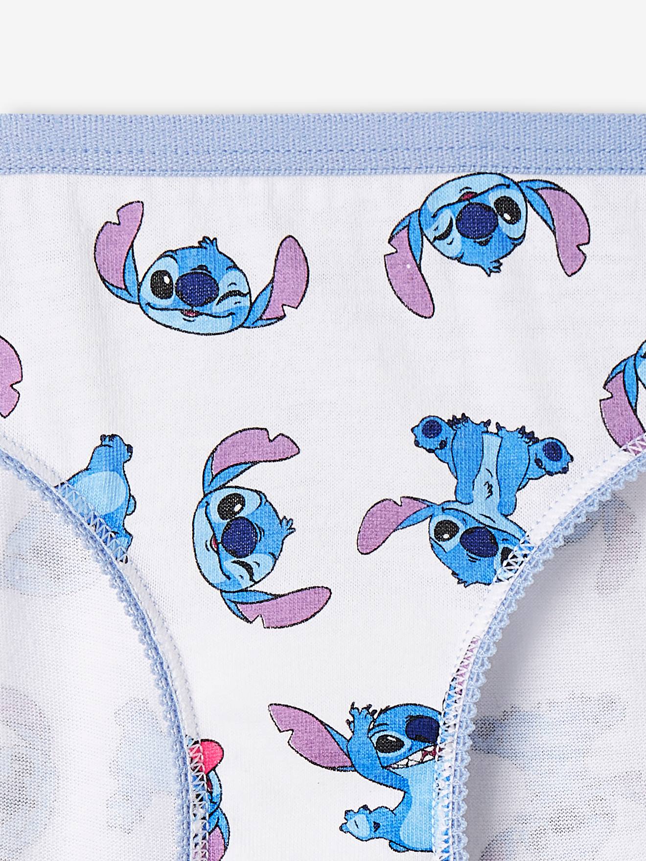 Lot de 5 culottes fille Disney® Stitch bleu ciel - Lilo & Stitch
