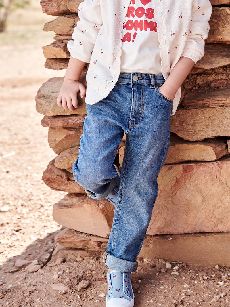 Pantalon Vertbaudet Enfant Jean Indestructible Garçon Vertbaudet