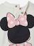 Sweat bébé fille Disney® Minnie BLANC CLAIR UNI AVEC DECOR 4 - vertbaudet enfant 
