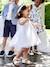 Robe de cérémonie bébé avec tulle blanc 3 - vertbaudet enfant 
