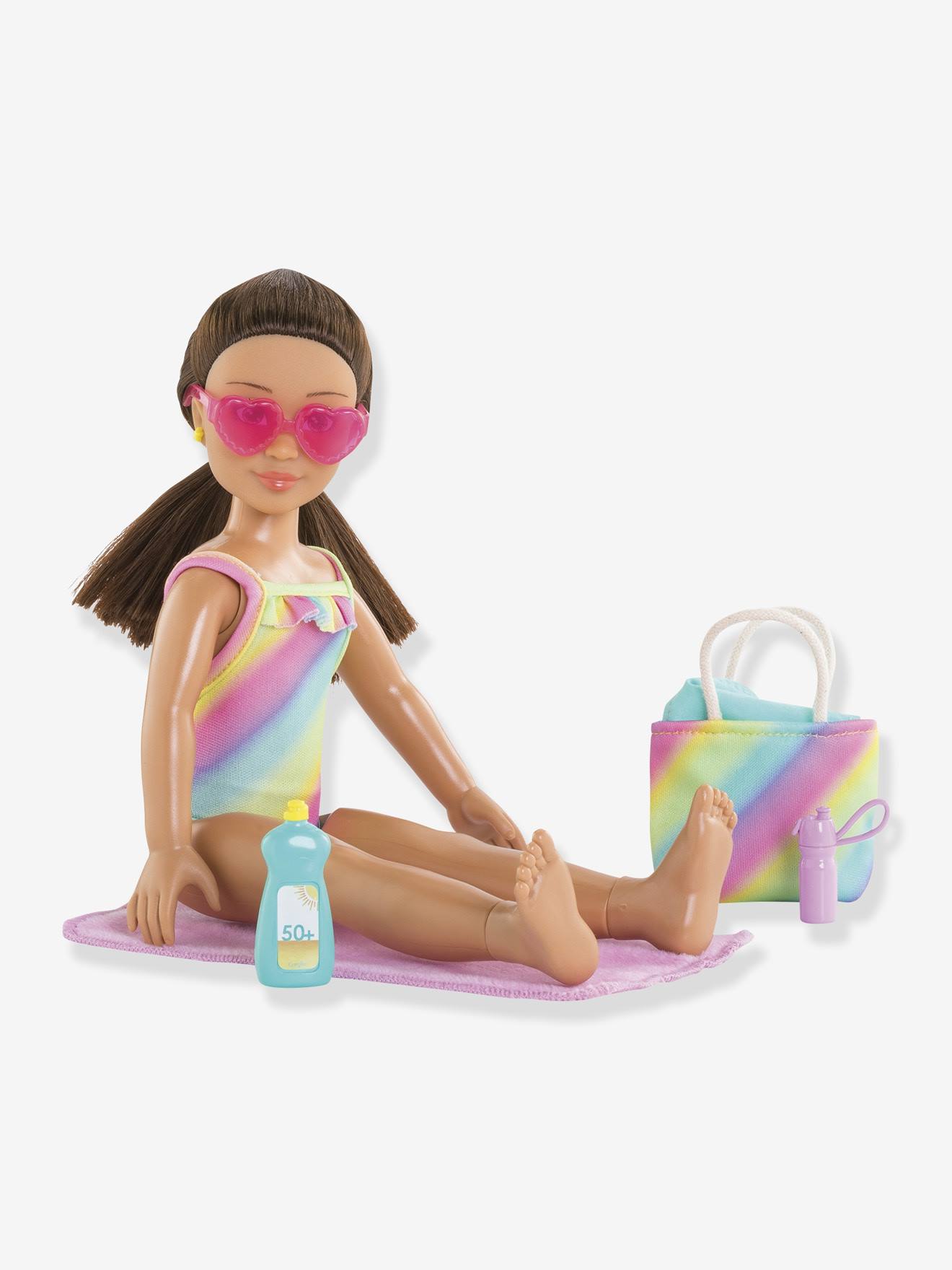 Corolle - Coffret Poupée Luna Plage - Corolle Girls Multicolore