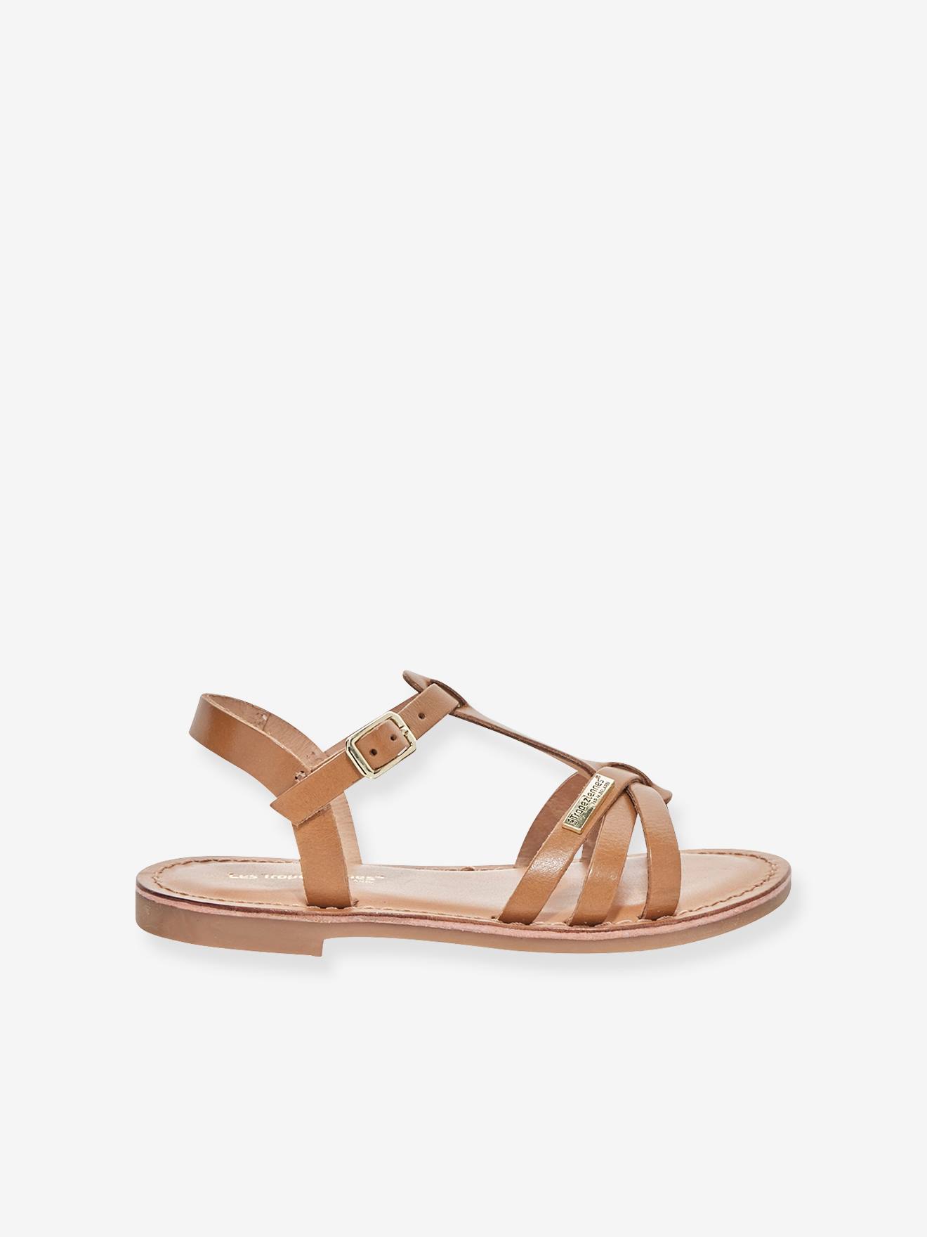 Sandales cuir enfant Baguera PAR M. BELARBI jaune