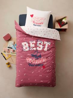 Linge de maison et décoration-Linge de lit enfant-Parure housse de couette + taie d'oreiller enfant BFF
