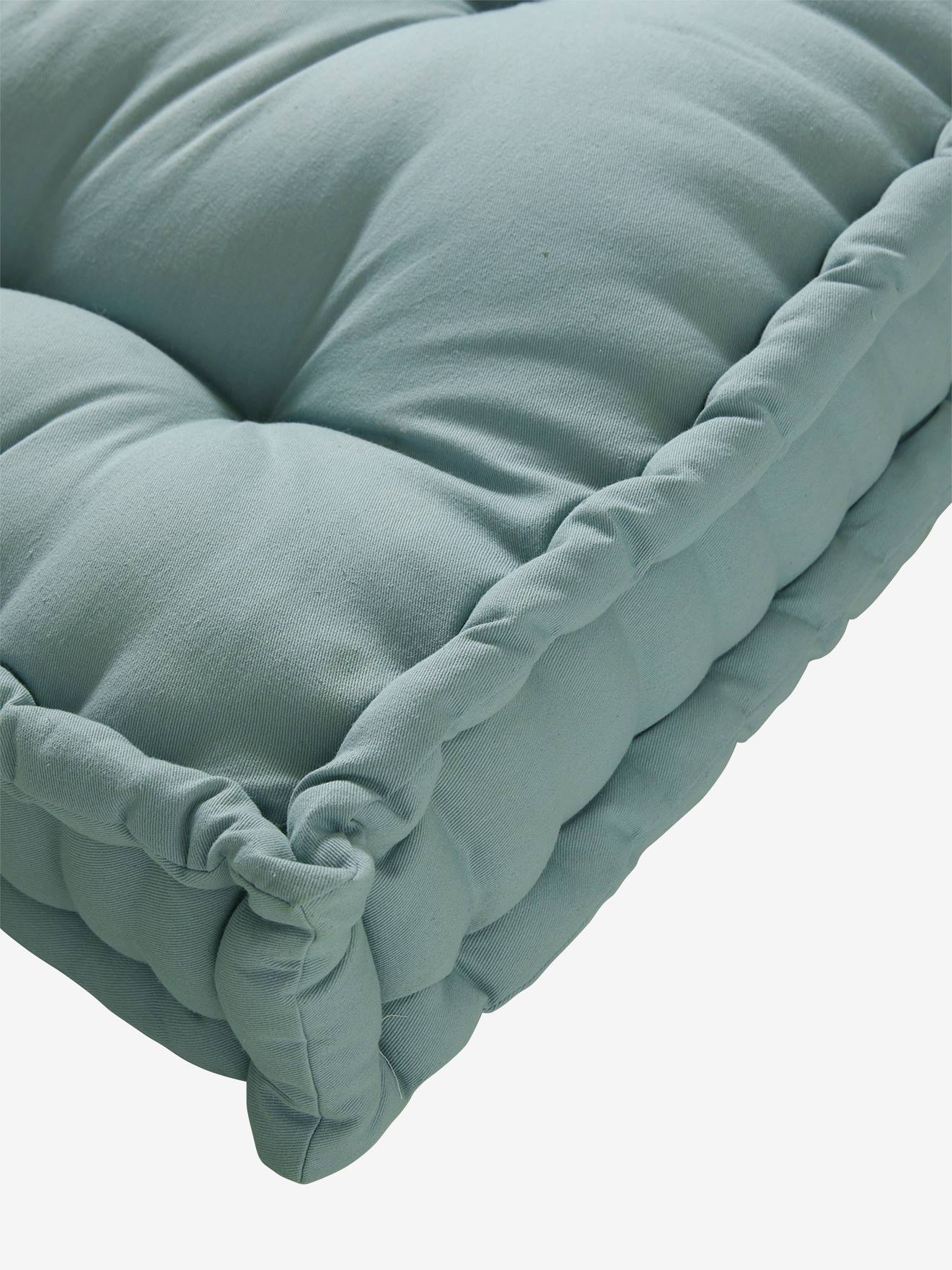 Matelas de sol style futon bleu grisé (Vertbaudet) - Image 2